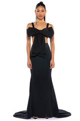 I PUT A SPELL ON YOU FITTED MAXI SKIRT