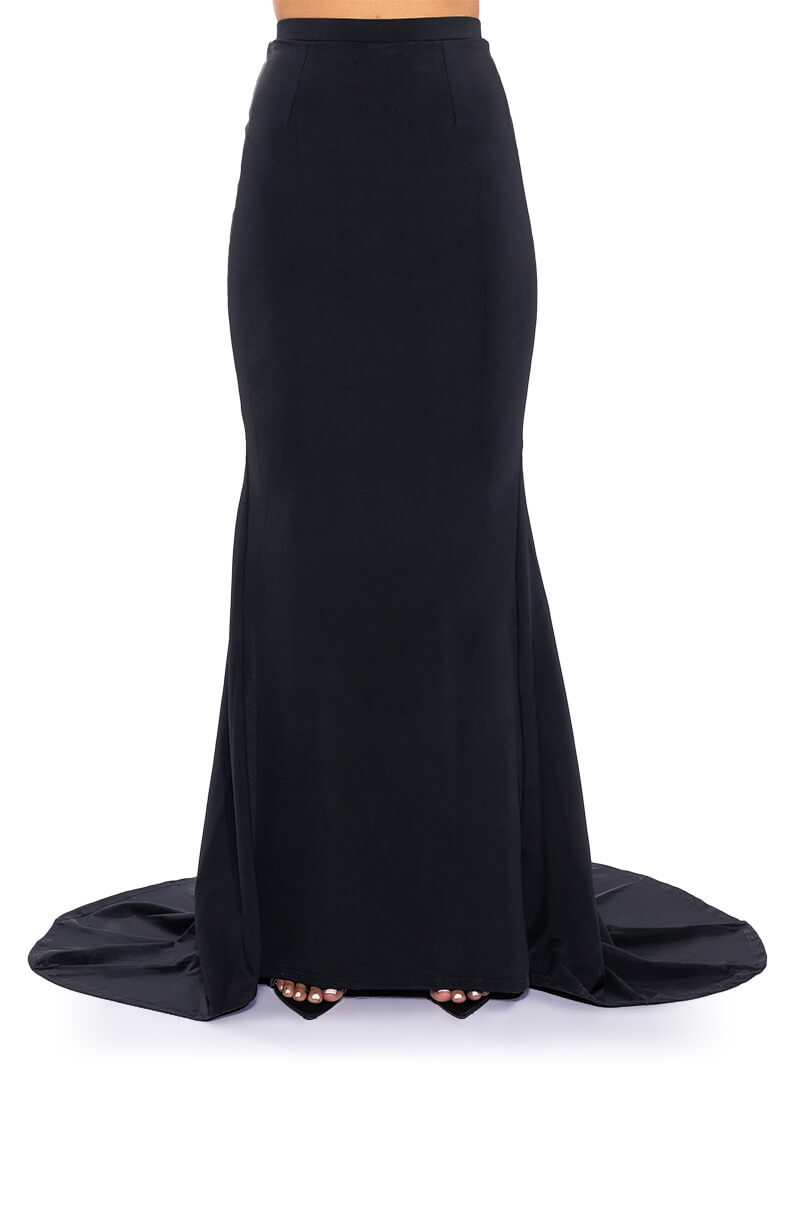 I PUT A SPELL ON YOU FITTED MAXI SKIRT