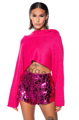ICE ME OUT METALLIC SHORTS