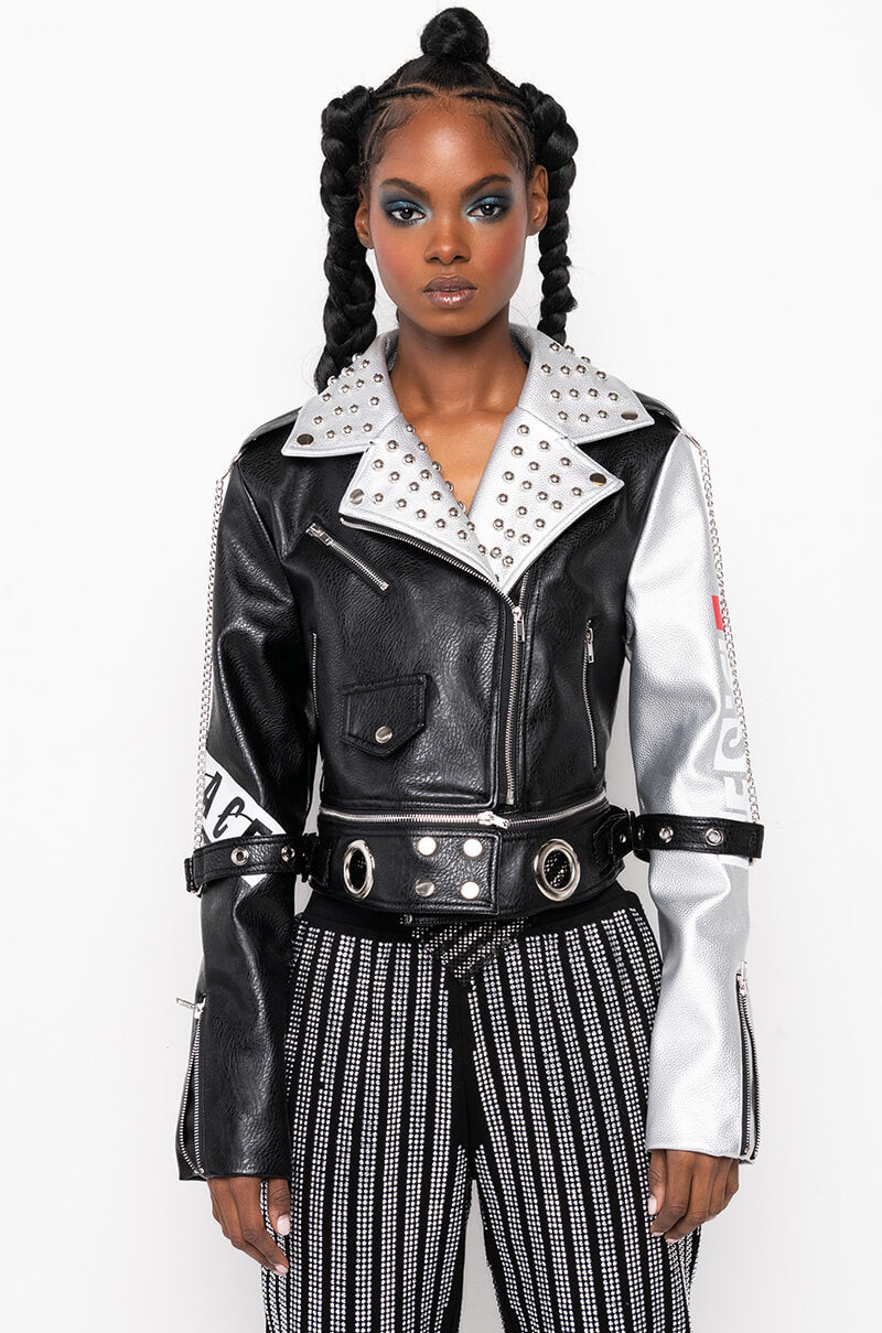 I'D RATHER FIGHT EQUALITY MOTO JACKET