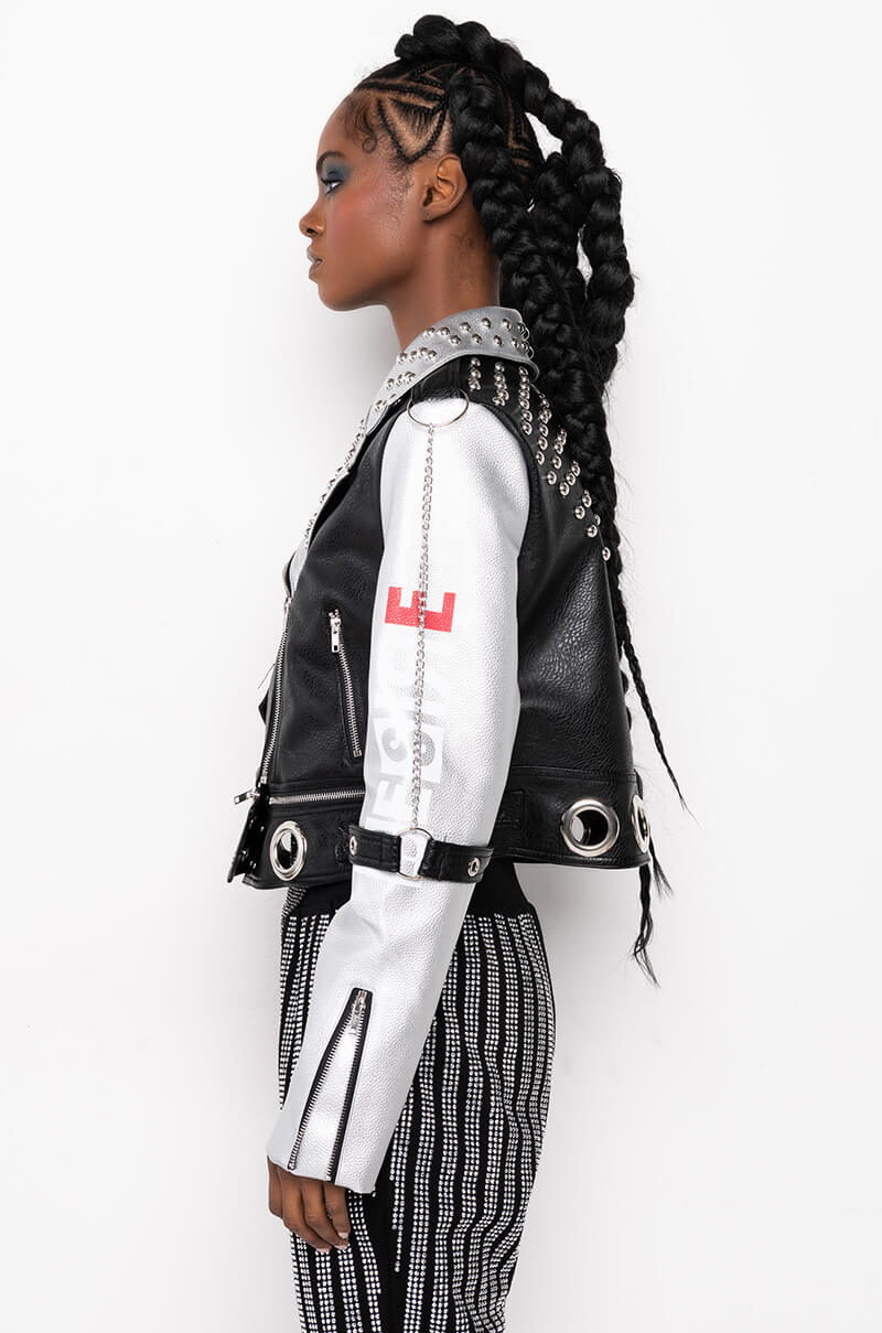 I'D RATHER FIGHT EQUALITY MOTO JACKET