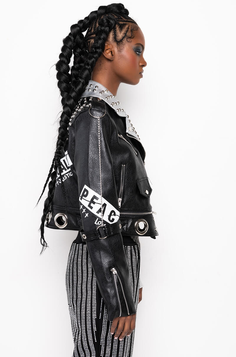 I'D RATHER FIGHT EQUALITY MOTO JACKET