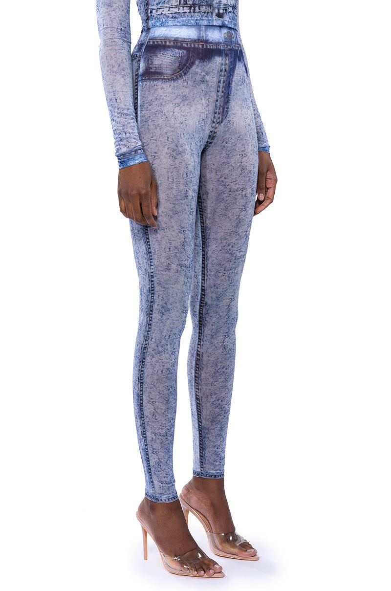 IF YOU ONLY KNEW MESH LEGGINGS