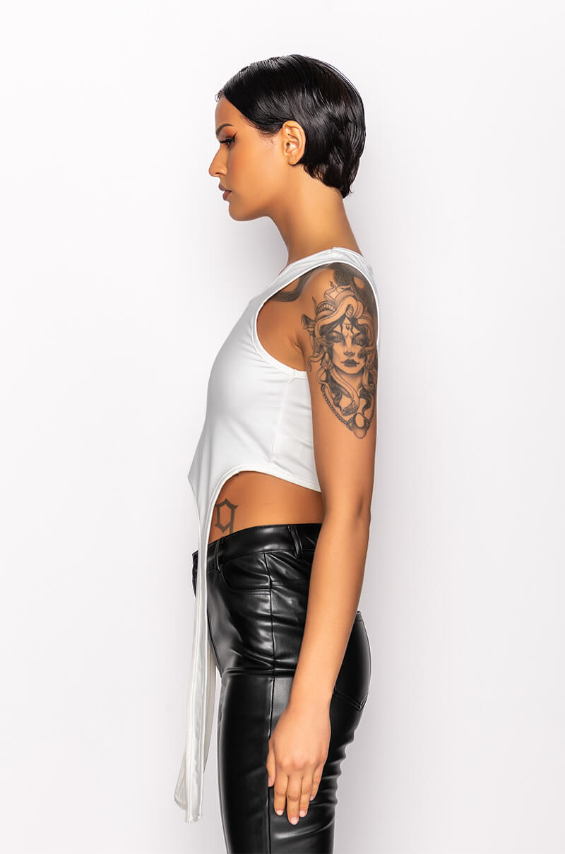 I'LL BE WAITING CROPPED TANK