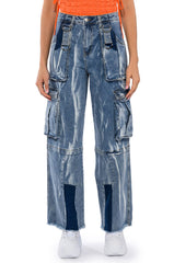 IN MY THOUGHTS ULTRA BAGGY CARGO JEANS
