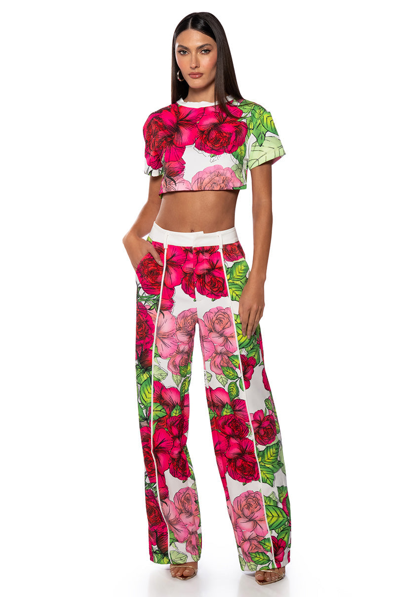 IN SEASON WIDE LEG TROUSER