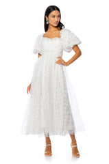 SILVIA EMBELLISHED DRESS