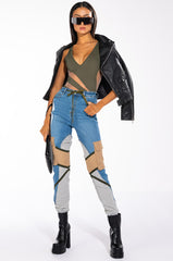 CIARA DENIM JOGGERS