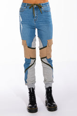 CIARA DENIM JOGGERS