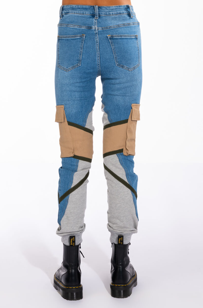CIARA DENIM JOGGERS