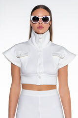 IN THE MOOD SCUBA HIGH COLLAR VEST