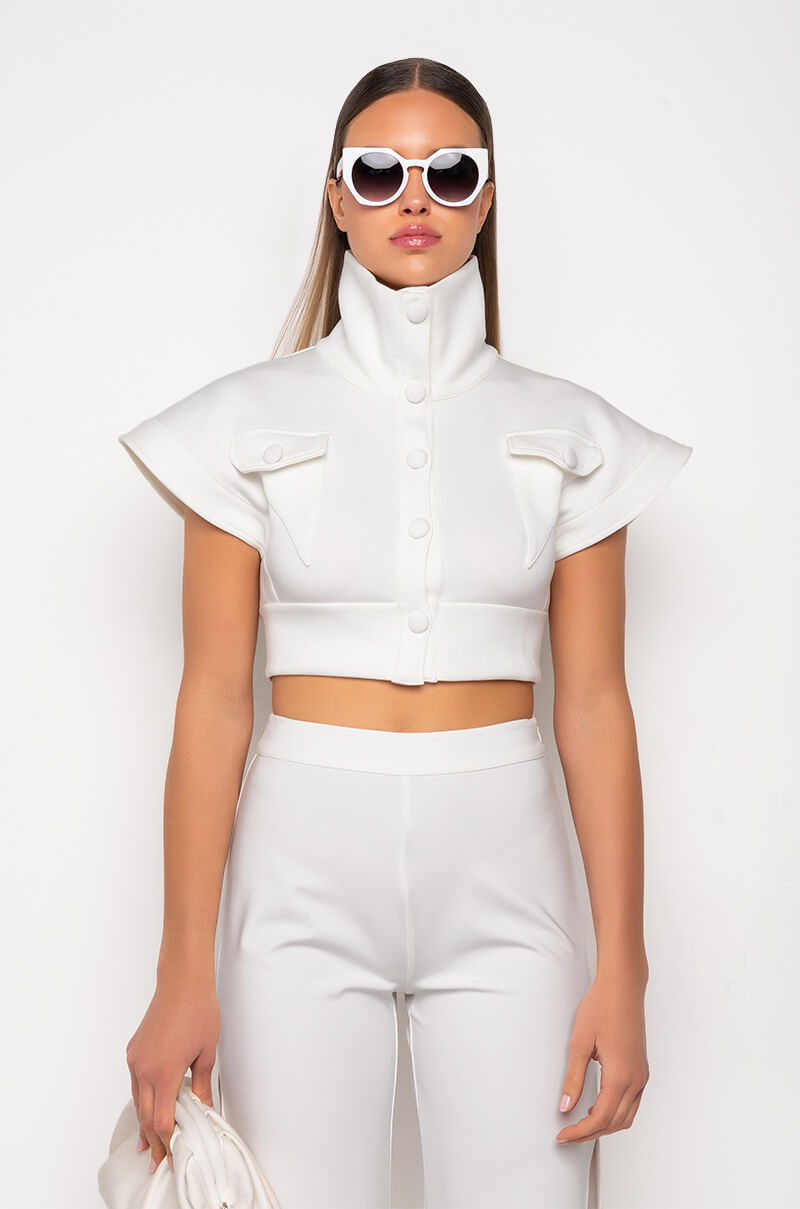 IN THE MOOD SCUBA HIGH COLLAR VEST