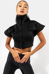 IN THE MOOD SCUBA HIGH COLLAR VEST