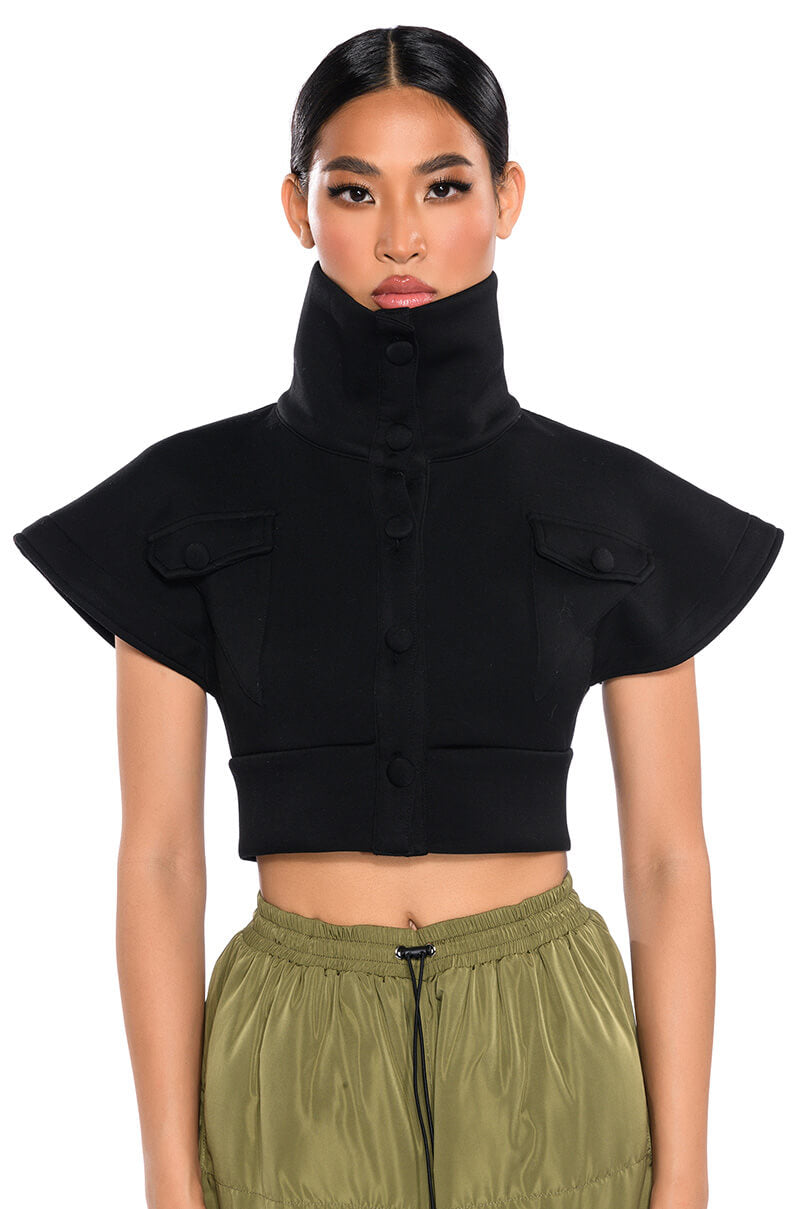 IN THE MOOD SCUBA HIGH COLLAR VEST