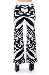INDECISIVE FLARE LEG KNIT SWEATPANT