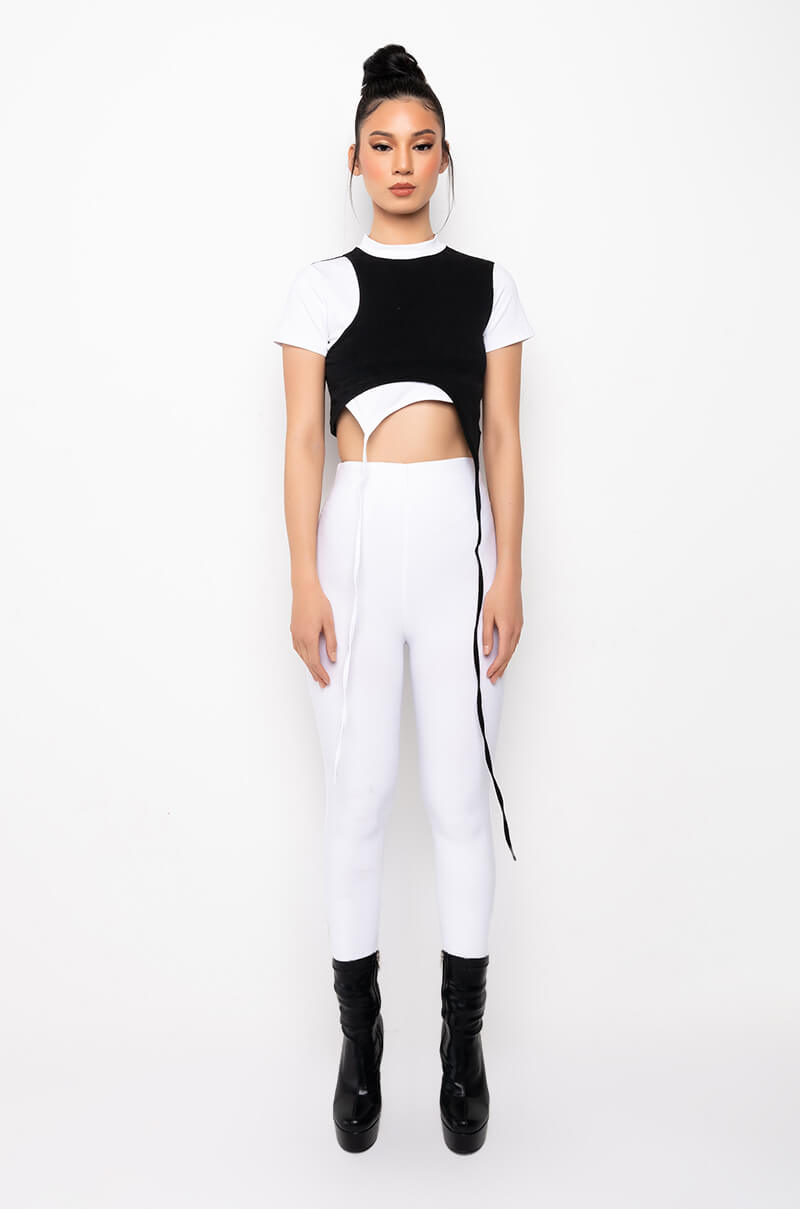 INSTIGATOR ASYMMETRICAL TSHIRT