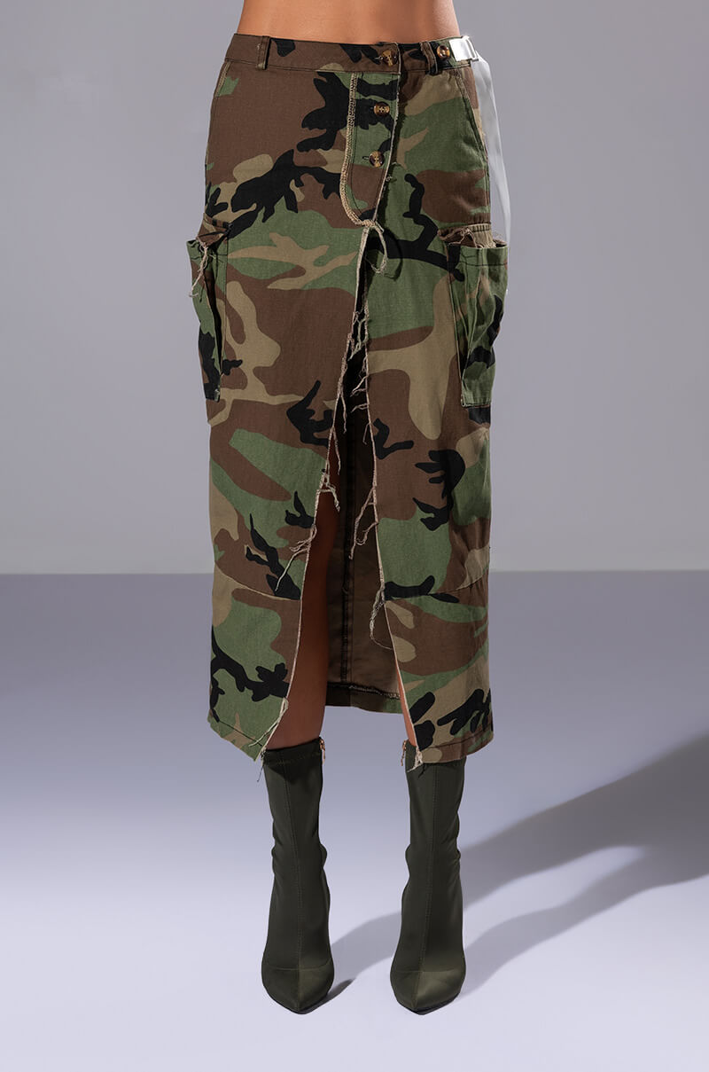 INVINCIBLE CAMO CARGO POCKET PANT