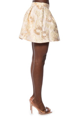 IRIS BROCADE SKIRT