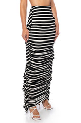 IRIS CINCHED MIDI SKIRT