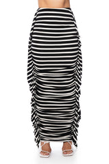 IRIS CINCHED MIDI SKIRT