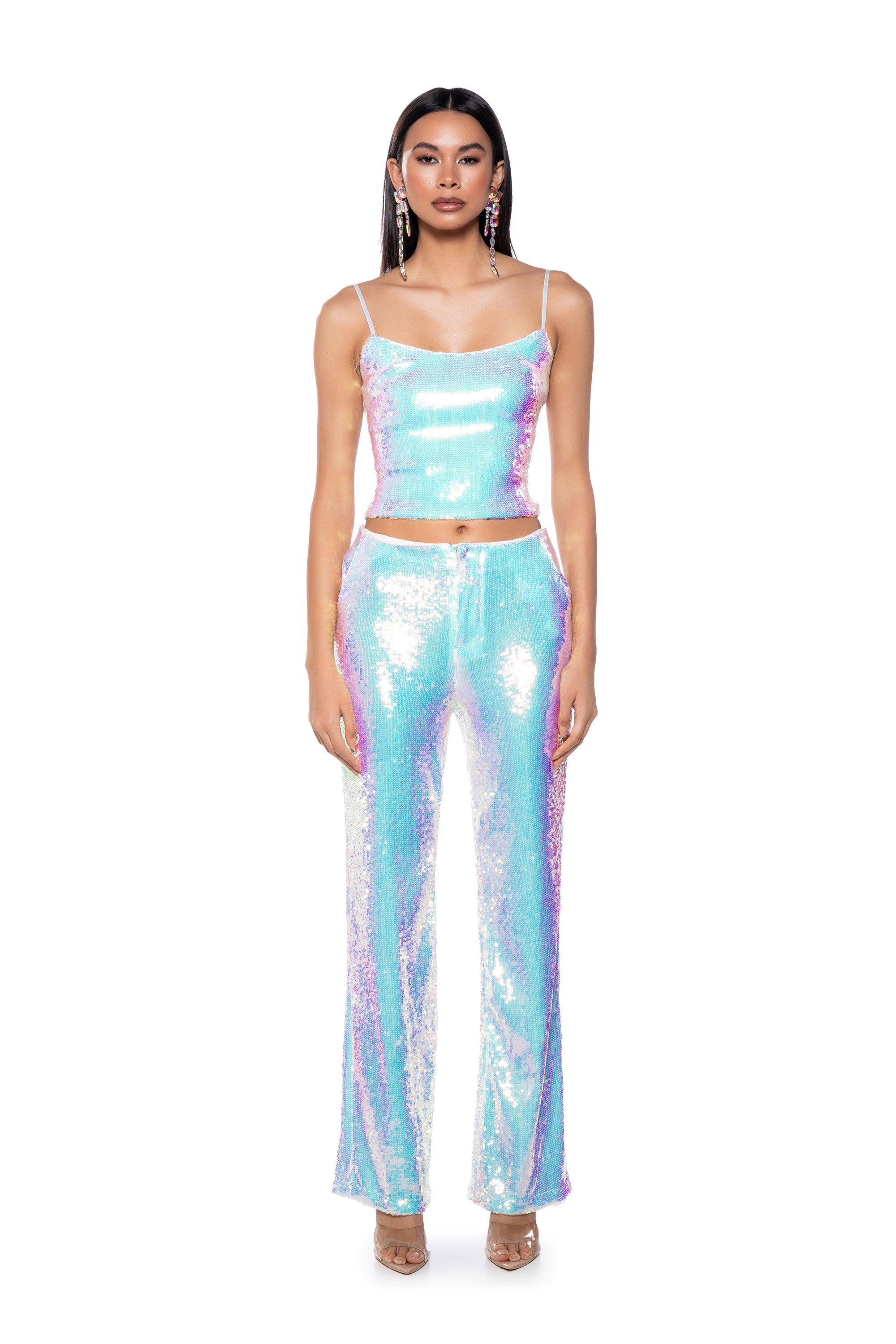IRRESISTABLE GIRL SEQUIN TANK TOP