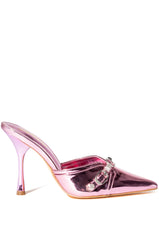 ROMANO PINK METALLIC PUMP
