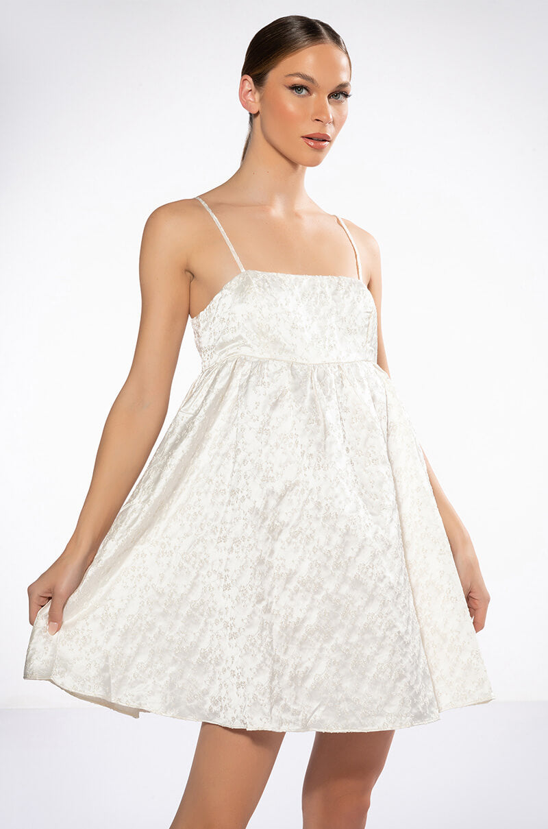 IT WAS A DREAM BABYDOLL MINI DRESS