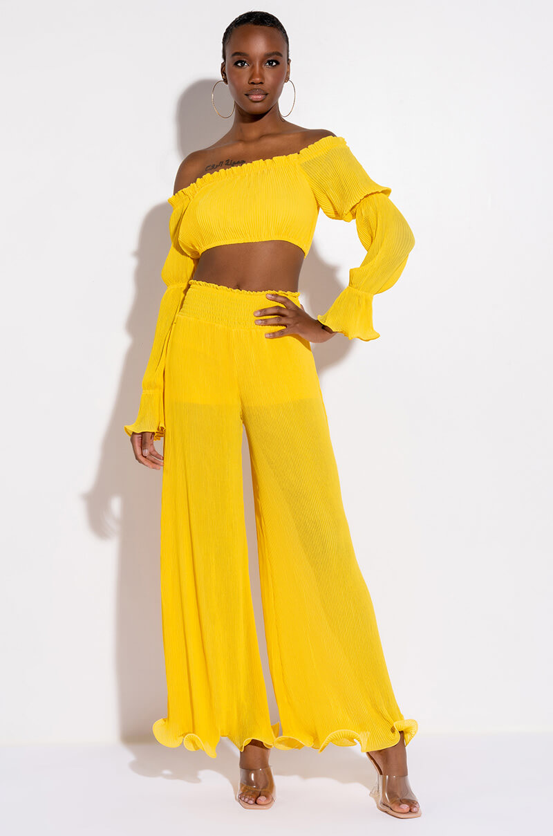 IT WAS FUN CROP BLOUSE