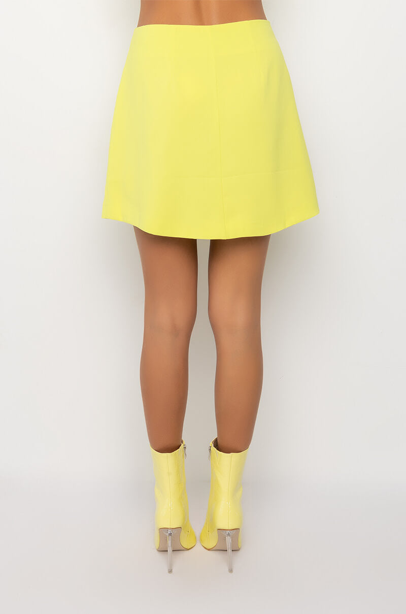 IT'S THE LOOK FOR ME MINI SKIRT