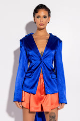 GOLDEN BIRTHDAY BLAZER WITH BOW