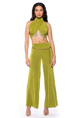 JASMINE WIDE LEG PULL ON PANT