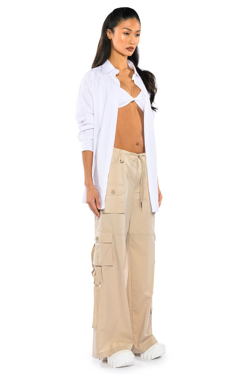 JOURNEE WIDE LEG CARGO PANT