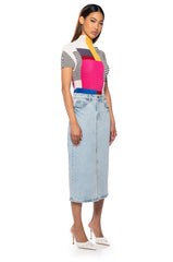 JULLIANNA TEXTURED CAP SLEEVE TOP