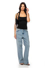 KAYA DOUBLE LAYER HALTER TOP