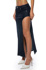 MAMI LONG LEG MID SKIRT