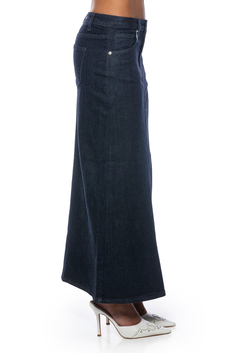 MAMI LONG LEG MID SKIRT