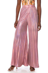 KEIRA METALLIC PALAZZO PANT