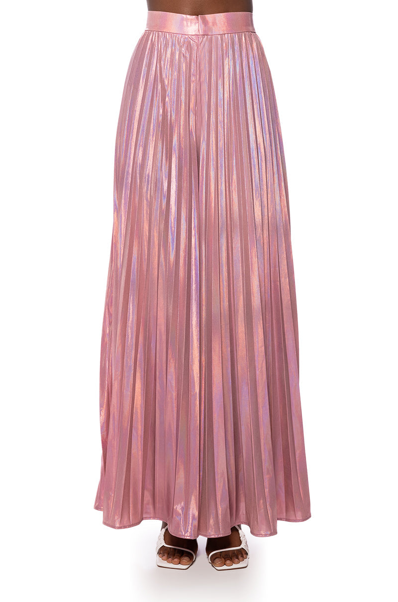 KEIRA METALLIC PALAZZO PANT