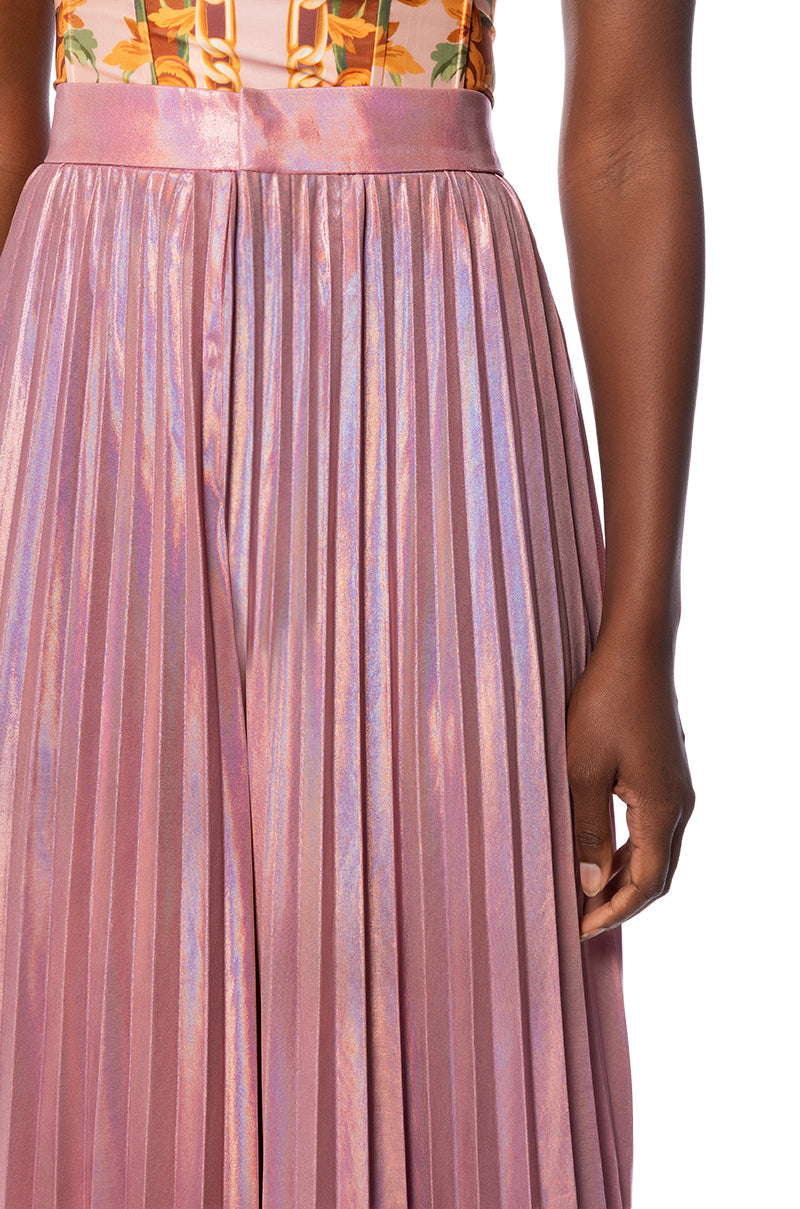 KEIRA METALLIC PALAZZO PANT