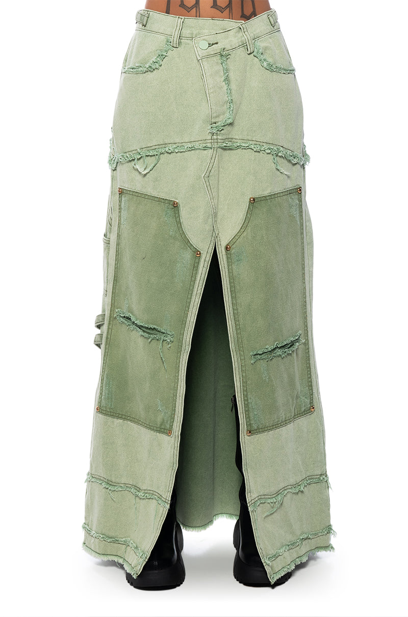 KENNA FRONT SLIT MAXI SKIRT