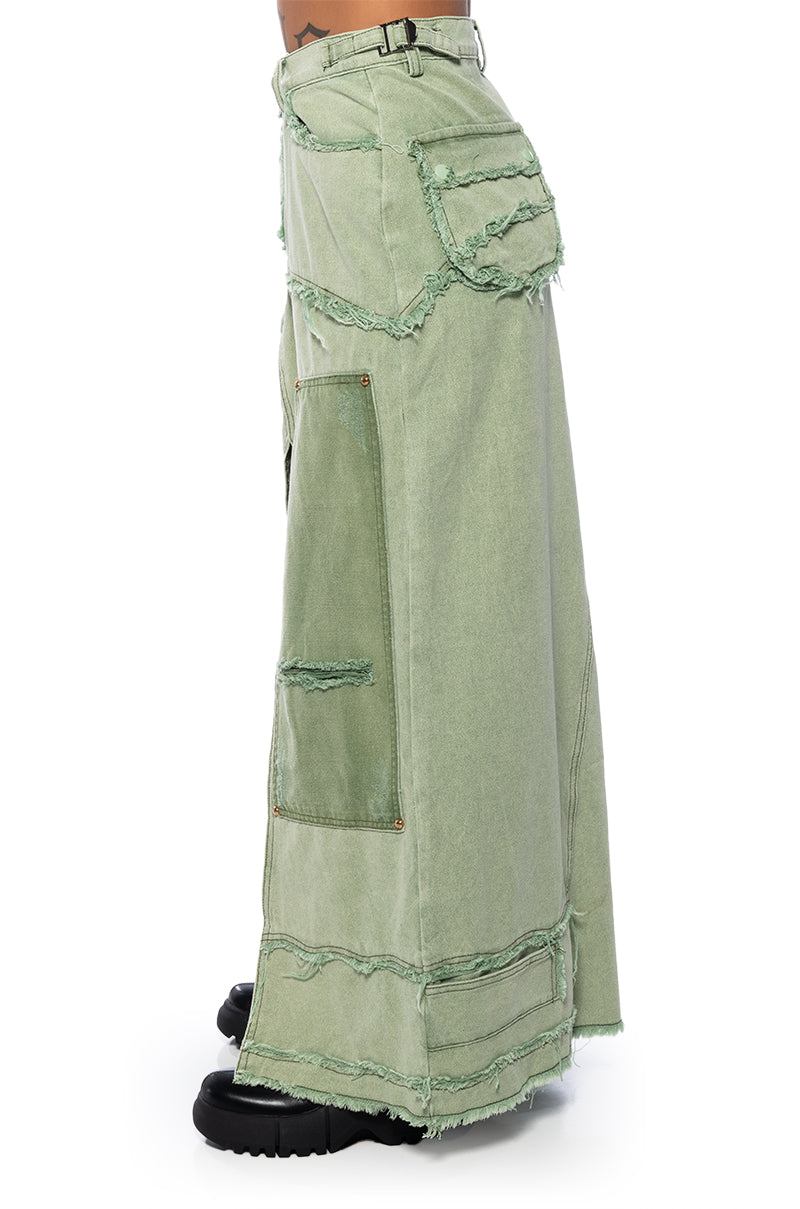 KENNA FRONT SLIT MAXI SKIRT