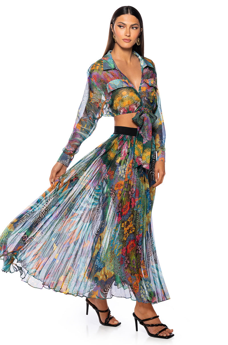 KERRIE SHEER MAXI SKIRT