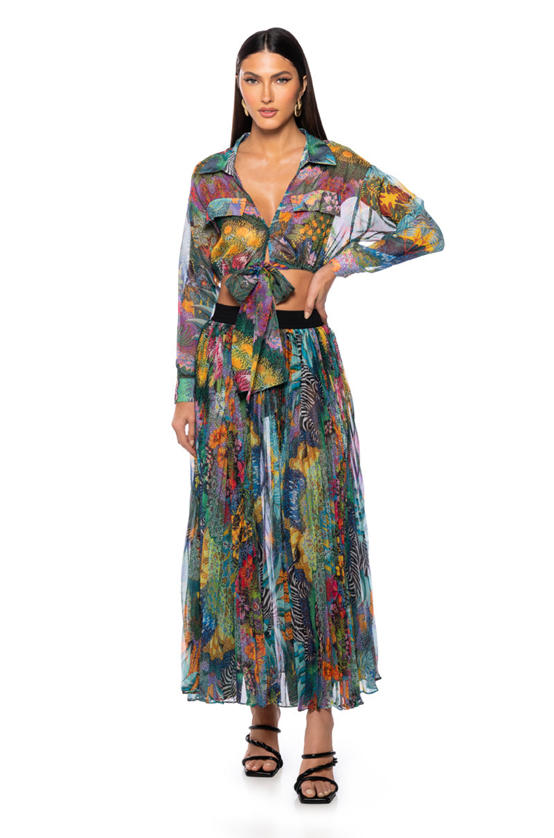 KERRIE SHEER MAXI SKIRT