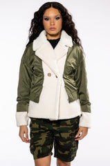 KIKI DO YOU LOVE ME MIX TEDDY AND BOMBER JACKET