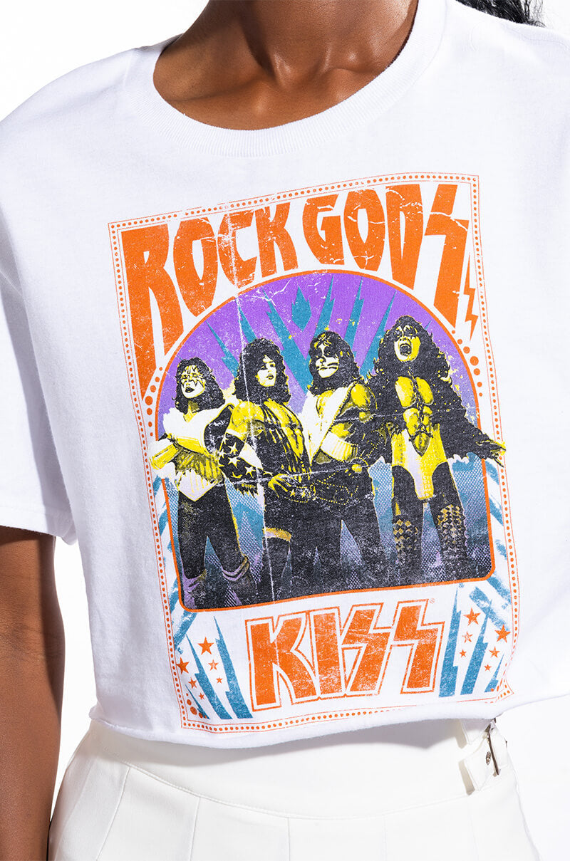ROCK ON SLEEVELESS BAND TANK TOP