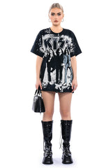 KISS SHORT SLEEVE GRAPHIC BAND TEE