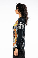 KISS SPLATTER LONG SLEEVE BAND TEE