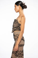 LACE LUXE CORSET TOP