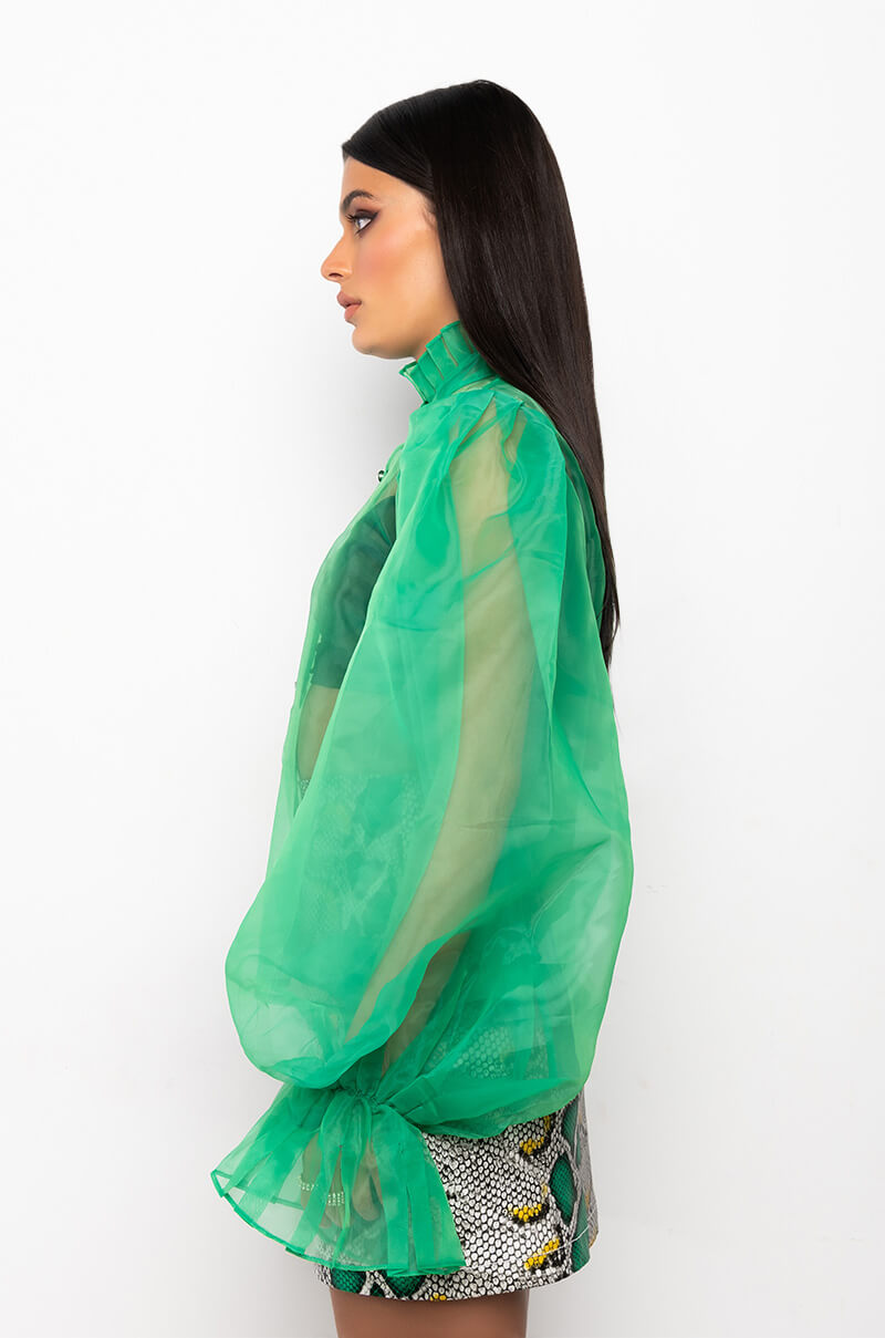 LADY LIKE PUFF SLEEVE BLOUSE