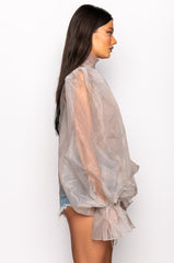 LADY LIKE PUFF SLEEVE BLOUSE